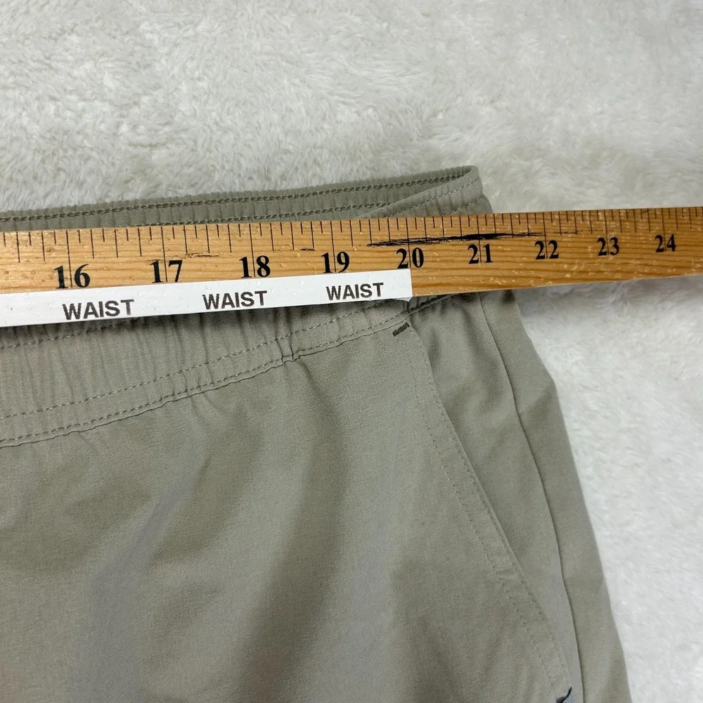 L.L.Bean Multisport Shorts XXXL Mens Sage Green Stretch Comfort Performance